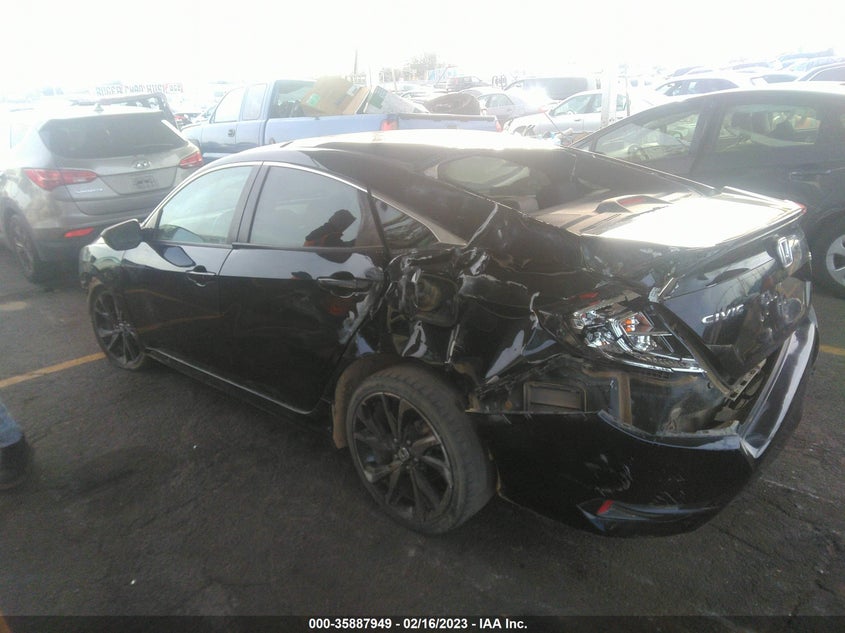 VIN 2HGFC2F86KH515501 2019 HONDA CIVIC SEDAN SPORT