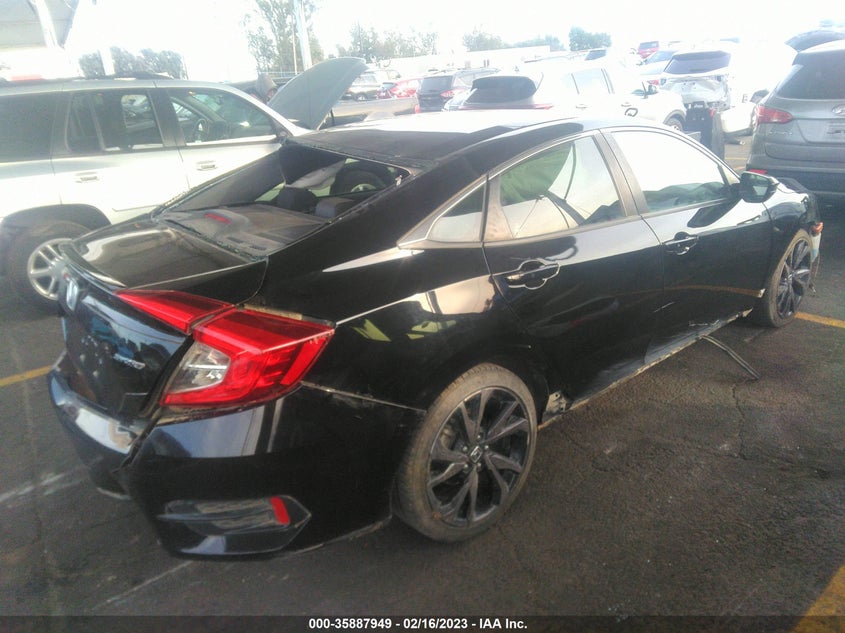 VIN 2HGFC2F86KH515501 2019 HONDA CIVIC SEDAN SPORT