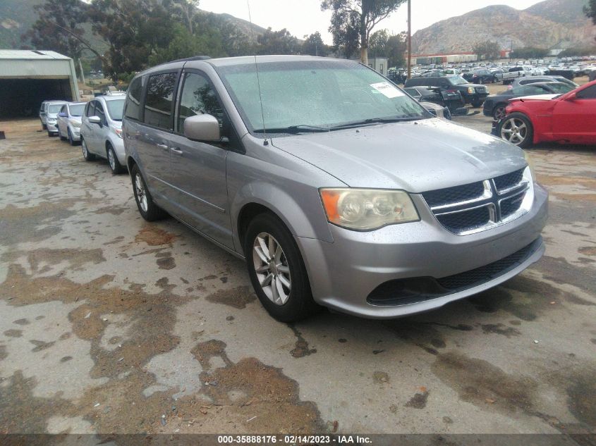 2014 DODGE GRAND CARAVAN SXT - 2C4RDGCGXER254258