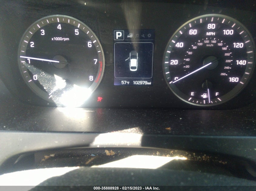 VIN 5NPE24AF8HH464663 2017 HYUNDAI SONATA 2.4L