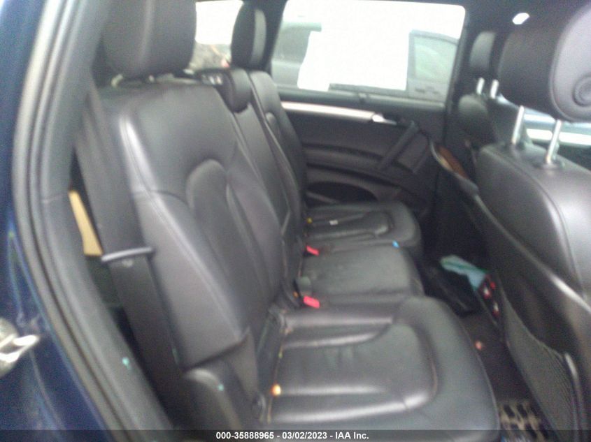 2013 AUDI Q7 3.0T S LINE PRESTIGE - WA1DGAFE8DD002707