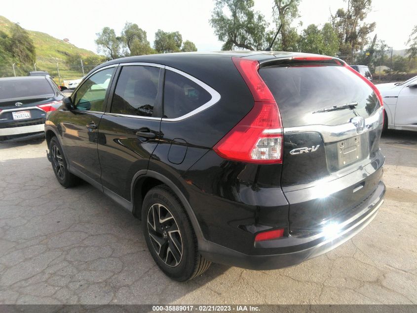 2016 HONDA CR-V SE - 2HKRM3H42GH525014