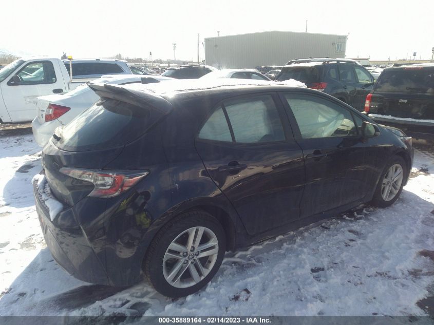 2019 TOYOTA COROLLA HATCHBACK SE/XSE JTNK4RBE5K3003872