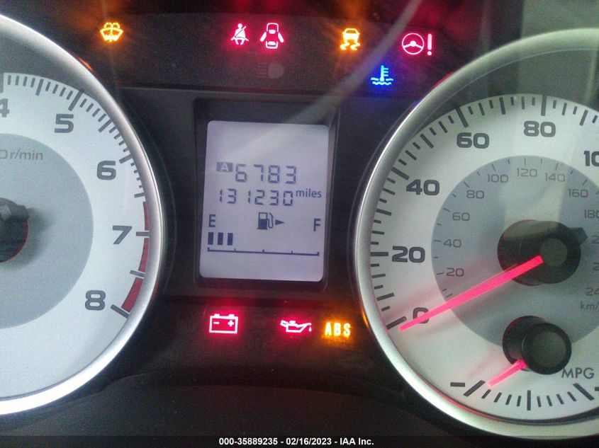 2013 SUBARU IMPREZA WAGON 2.0I PREMIUM - JF1GPAC60DG859009