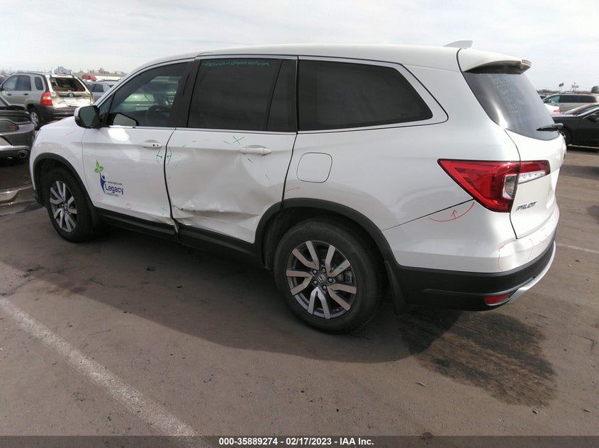 VIN 5FNYF5H56MB047121 2021 HONDA PILOT EX-L