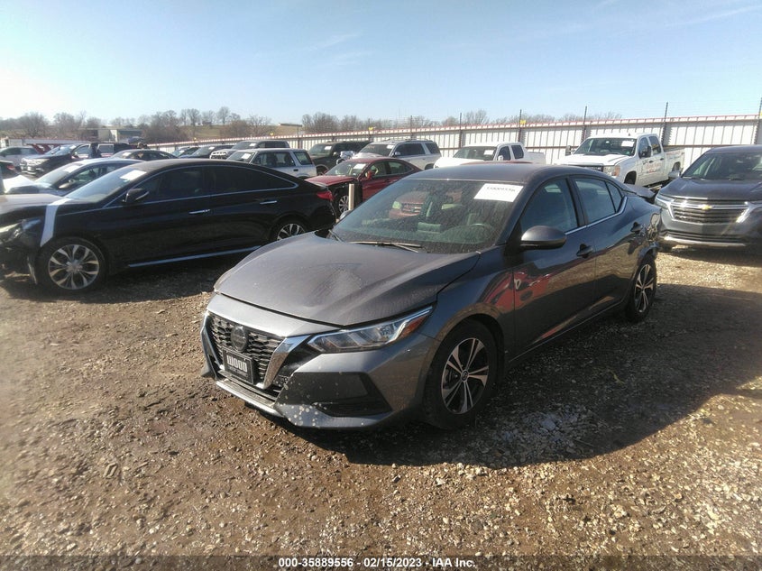 VIN 3N1AB8CV2MY201420 2021 NISSAN SENTRA SV