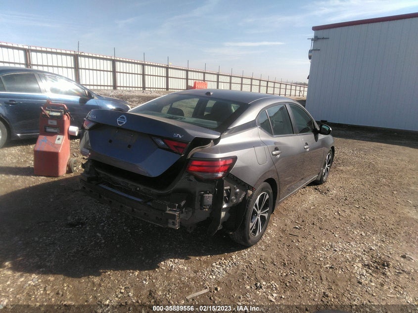 VIN 3N1AB8CV2MY201420 2021 NISSAN SENTRA SV