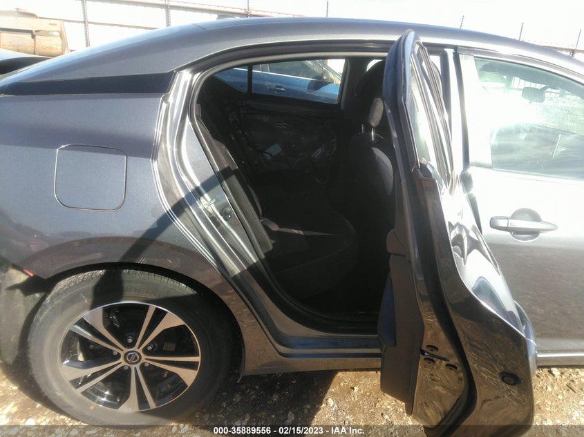 VIN 3N1AB8CV2MY201420 2021 NISSAN SENTRA SV