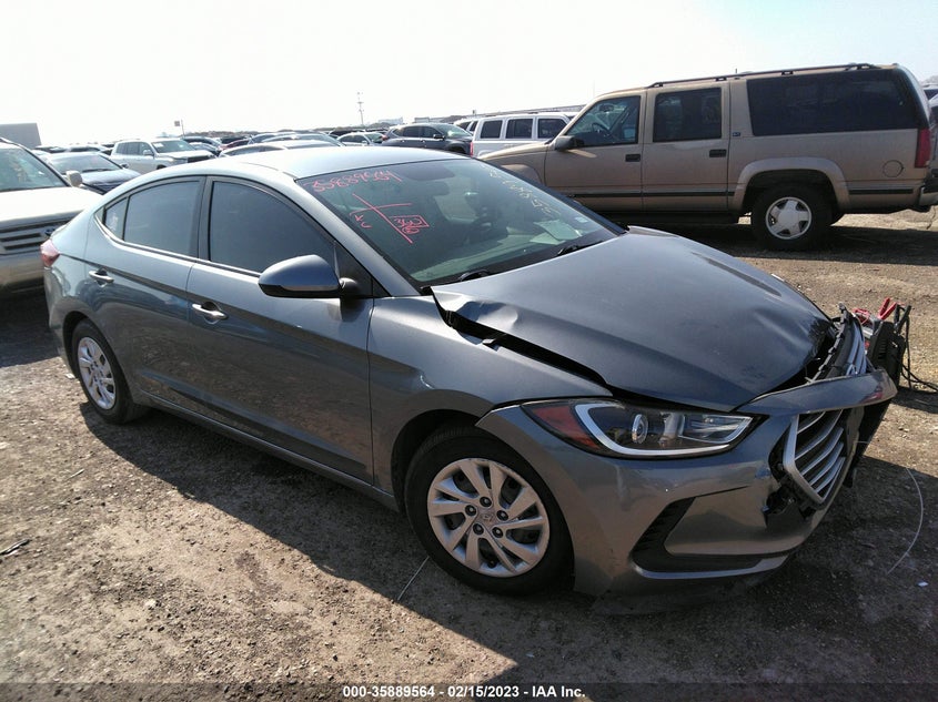 VIN KMHD74LF6HU371572 2017 HYUNDAI ELANTRA SE