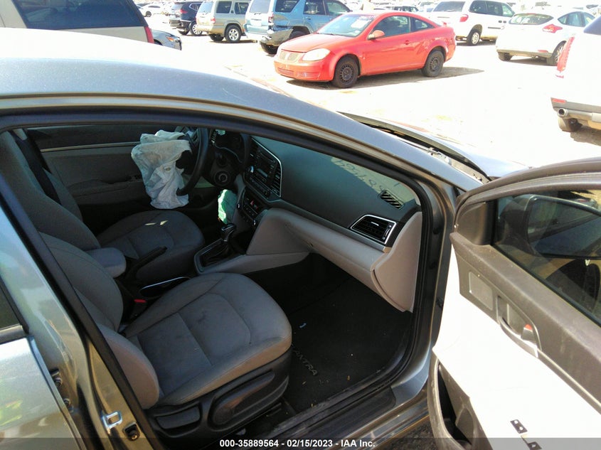 VIN KMHD74LF6HU371572 2017 HYUNDAI ELANTRA SE