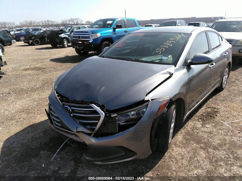 VIN KMHD74LF6HU371572 2017 HYUNDAI ELANTRA SE