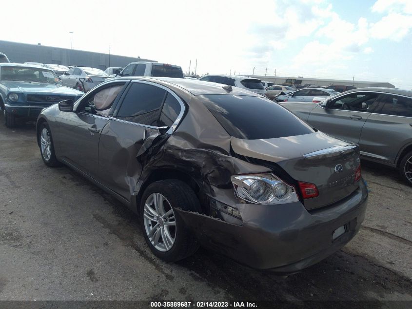 2013 INFINITI G37 SEDAN JOURNEY - JN1CV6AP7DM303114