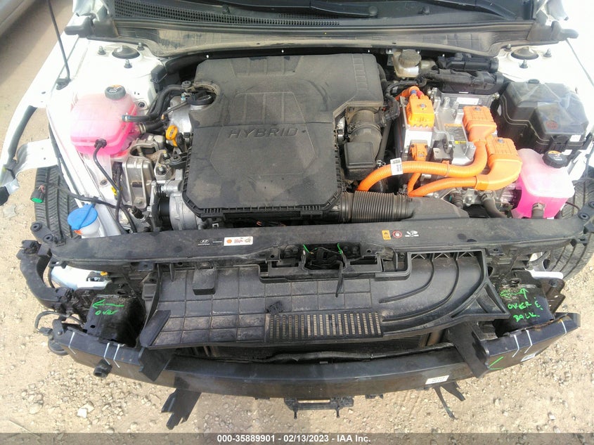 VIN KMHLN4AJ8MU010217 2021 HYUNDAI ELANTRA HYBRID LIMITED