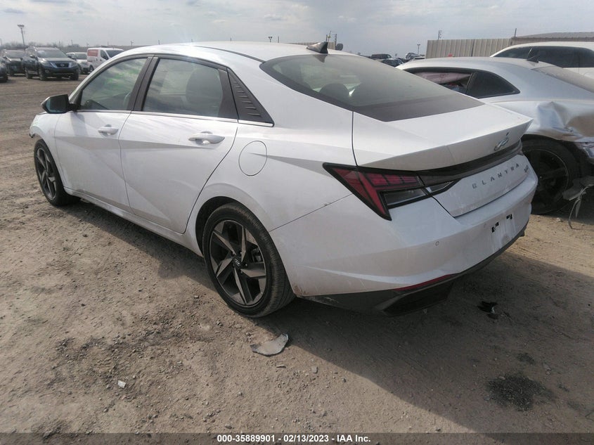 VIN KMHLN4AJ8MU010217 2021 HYUNDAI ELANTRA HYBRID LIMITED