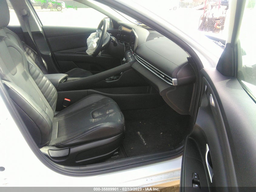 VIN KMHLN4AJ8MU010217 2021 HYUNDAI ELANTRA HYBRID LIMITED