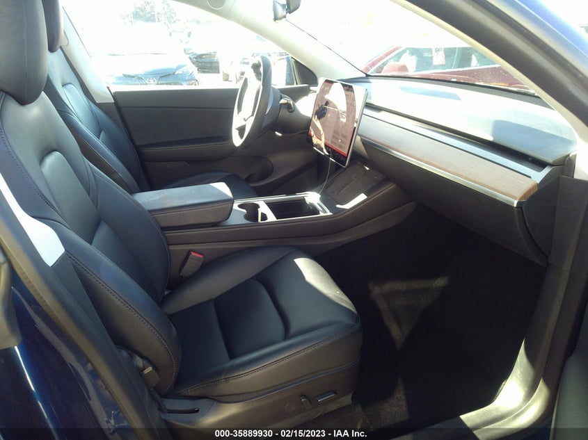 VIN 5YJYGDEE7MF231639 2021 TESLA MODEL Y LONG RANGE
