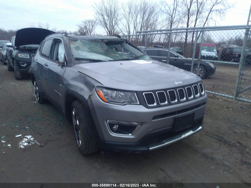 VIN 3C4NJCCB0KT769590 2019 JEEP COMPASS LIMITED