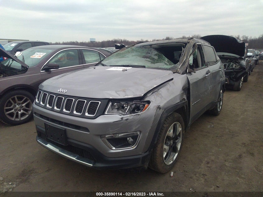 VIN 3C4NJCCB0KT769590 2019 JEEP COMPASS LIMITED