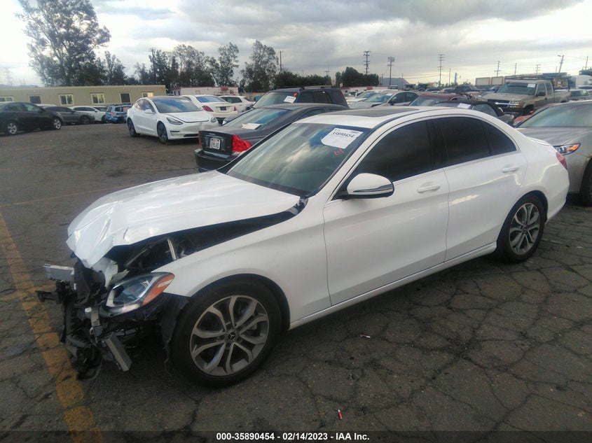 VIN 55SWF4JB8JU248126 2018 MERCEDES-BENZ C-CLASS C 300