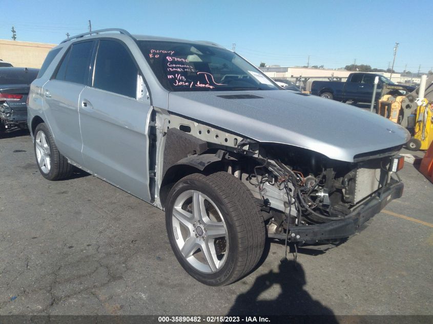 2013 MERCEDES-BENZ M-CLASS ML 550 - 4JGDA7DBXDA120807