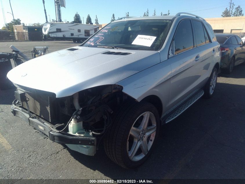 2013 MERCEDES-BENZ M-CLASS ML 550 - 4JGDA7DBXDA120807