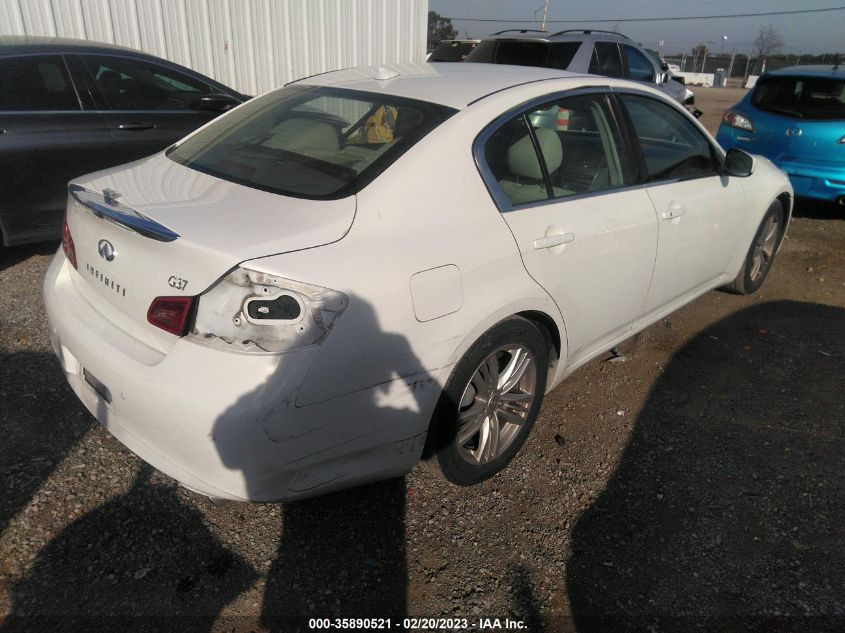2013 INFINITI G37 SEDAN JOURNEY - JN1CV6APXDM716676