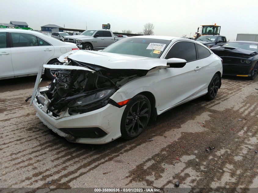 VIN 2HGFC4B84KH300586 2019 HONDA CIVIC COUPE SPORT