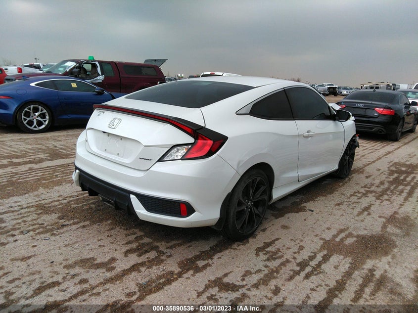 VIN 2HGFC4B84KH300586 2019 HONDA CIVIC COUPE SPORT