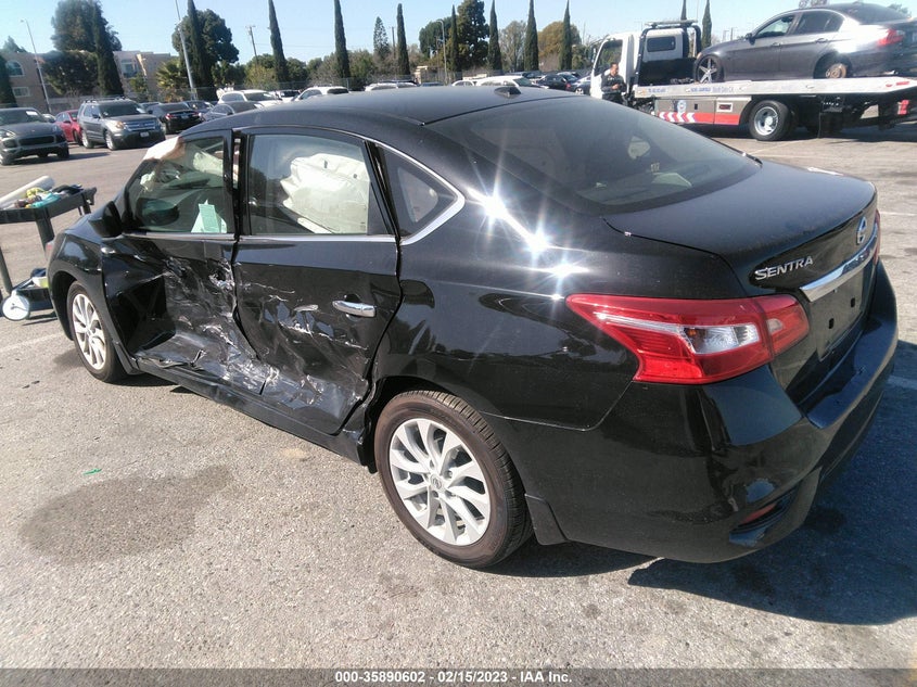 VIN 3N1AB7AP8KL603001 2019 NISSAN SENTRA SV