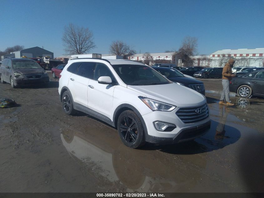 2013 HYUNDAI SANTA FE LIMITED - KM8SRDHF0DU032648