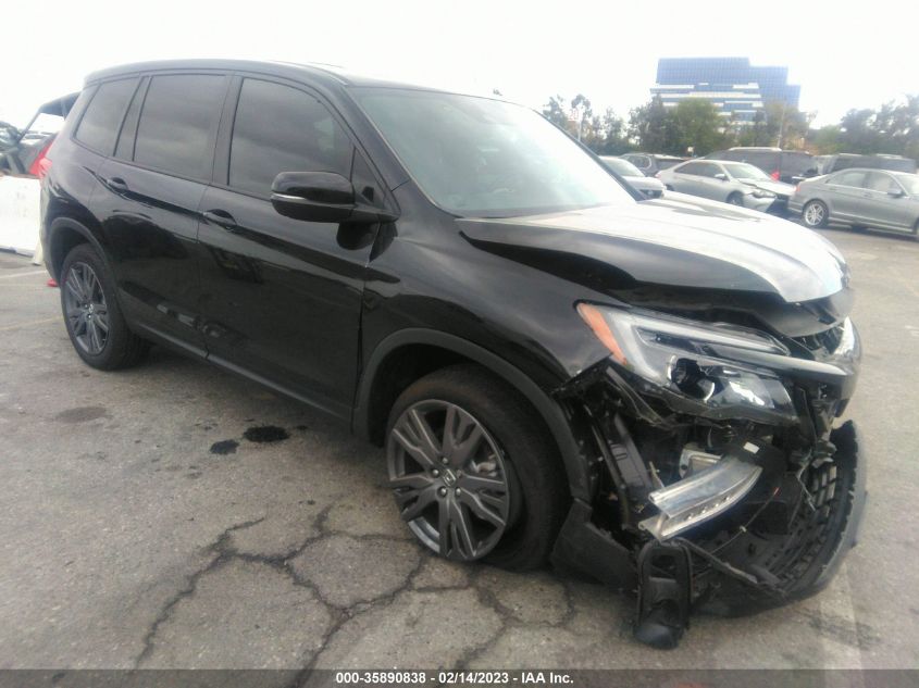 2021 HONDA PASSPORT EX-L - 5FNYF8H55MB004424