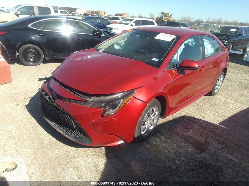 VIN 5YFEPRAE5LP090224 2020 TOYOTA COROLLA LE