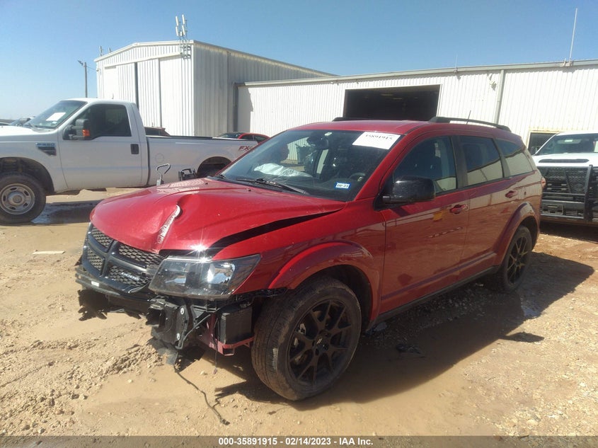 VIN 3C4PDCBB6KT701490 2019 DODGE JOURNEY SE