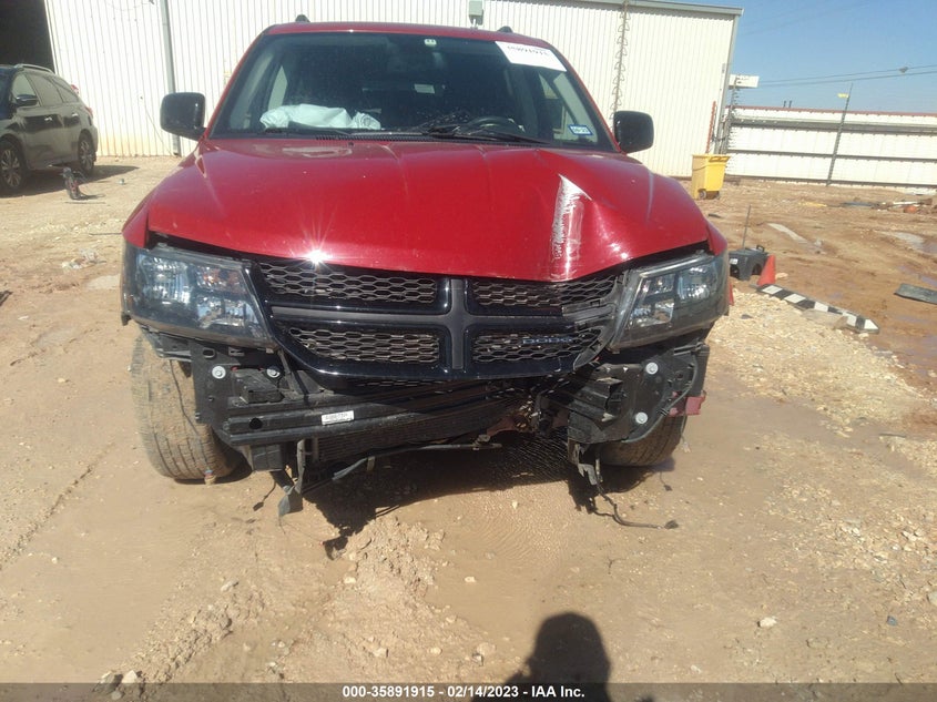 VIN 3C4PDCBB6KT701490 2019 DODGE JOURNEY SE