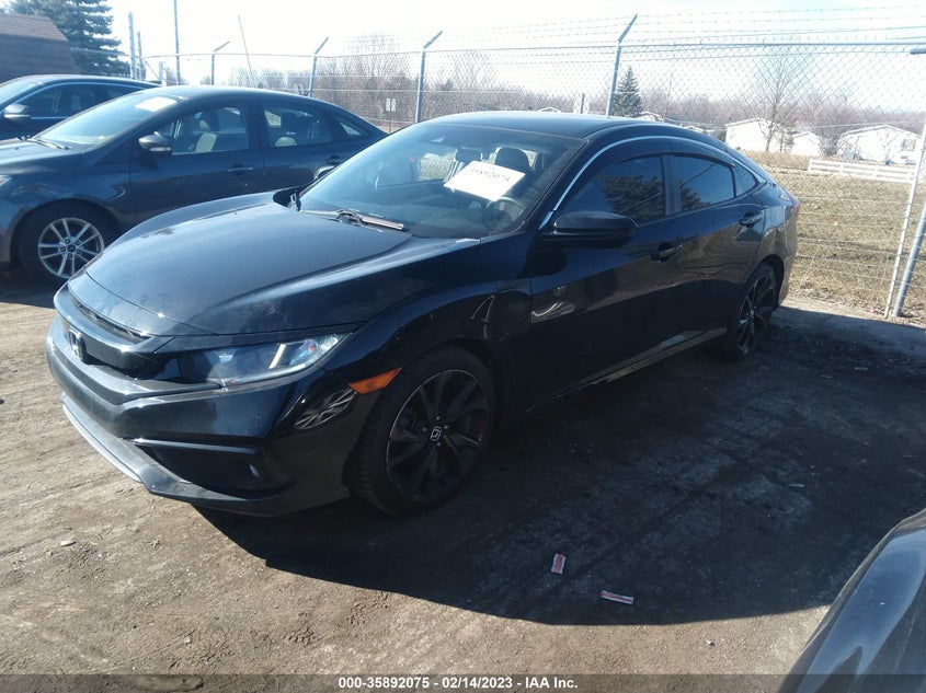 VIN 2HGFC2F88KH503219 2019 HONDA CIVIC SEDAN SPORT