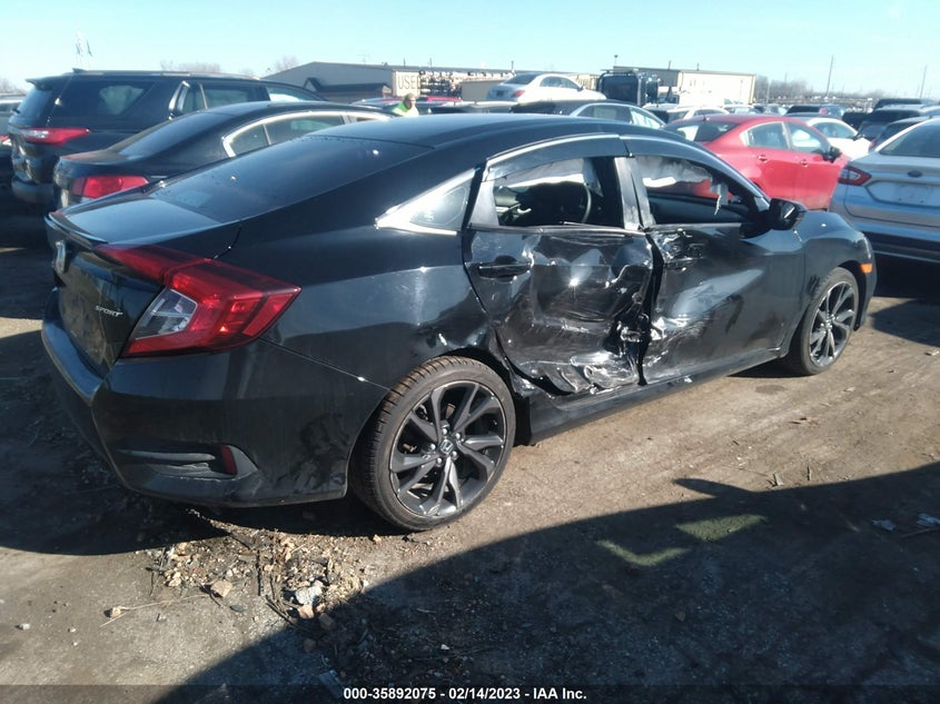 VIN 2HGFC2F88KH503219 2019 HONDA CIVIC SEDAN SPORT