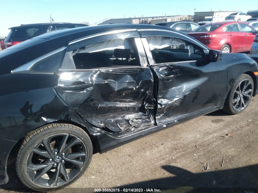 VIN 2HGFC2F88KH503219 2019 HONDA CIVIC SEDAN SPORT
