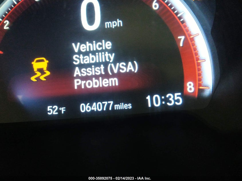 VIN 2HGFC2F88KH503219 2019 HONDA CIVIC SEDAN SPORT