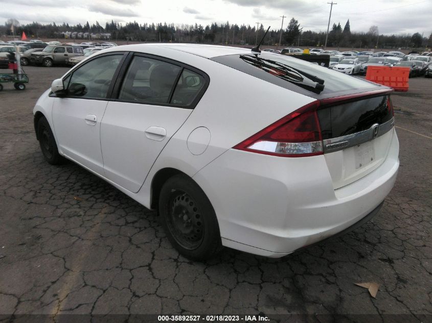 2013 HONDA INSIGHT LX - JHMZE2H57DS003006
