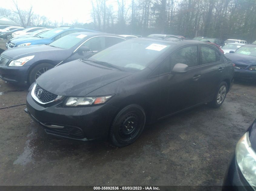 2013 HONDA CIVIC LX - 19XFB2F51DE213328