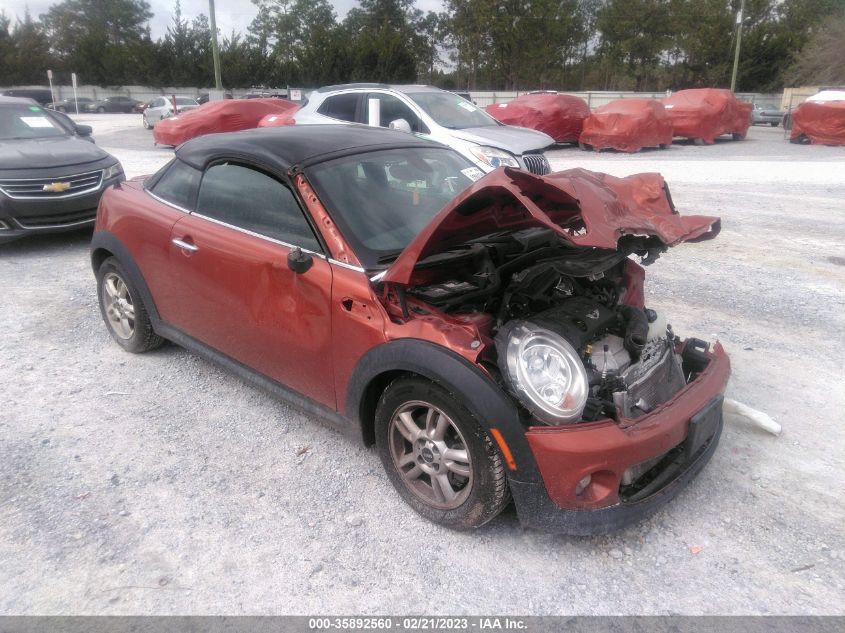 2013 MINI COOPER COUPE - WMWSX1C52DT507694