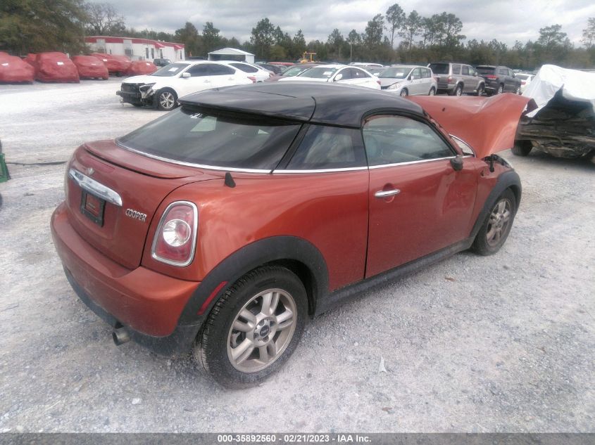 2013 MINI COOPER COUPE - WMWSX1C52DT507694