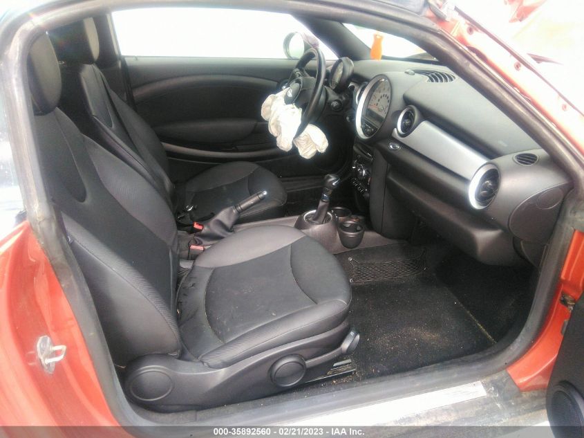 2013 MINI COOPER COUPE - WMWSX1C52DT507694