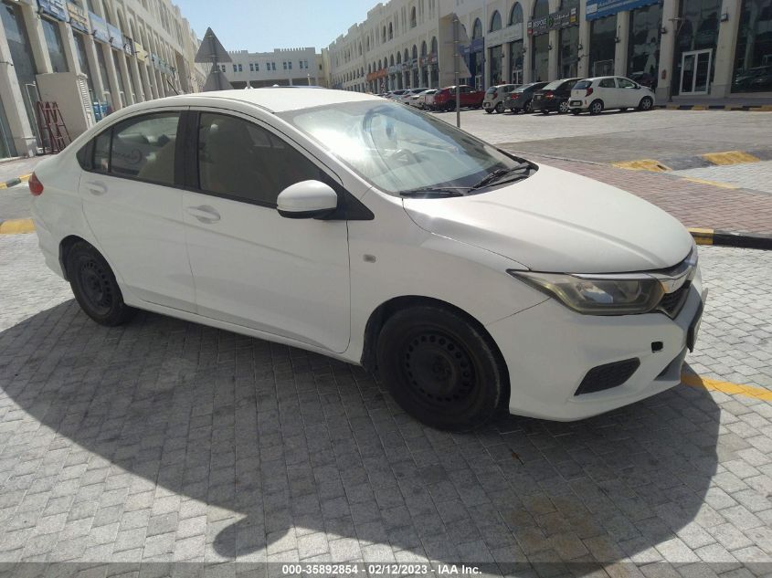 2018 HONDA CITY - MRHGM6623JT030056