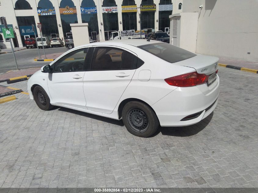 2018 HONDA CITY - MRHGM6623JT030056