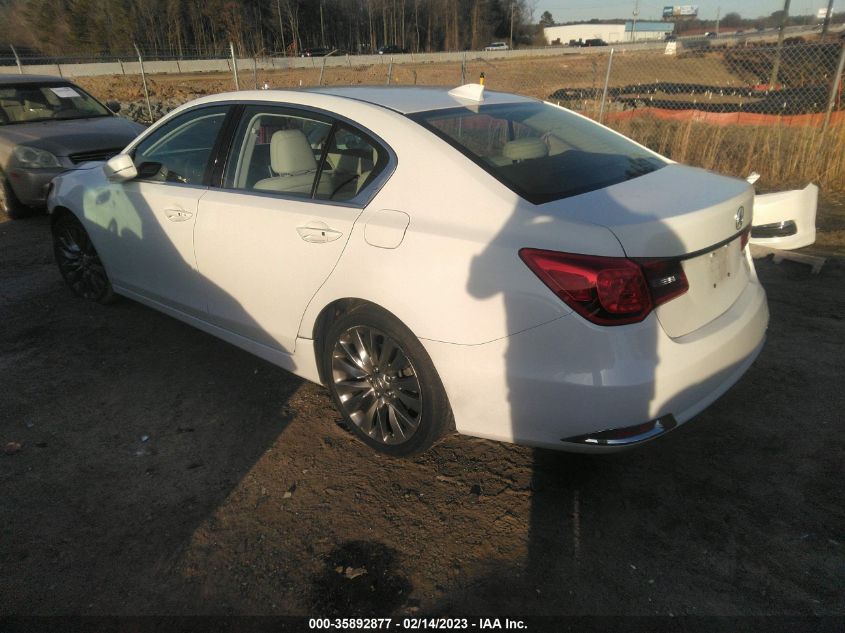 2017 ACURA RLX W/TECHNOLOGY PKG - JH4KC1F54HC000259