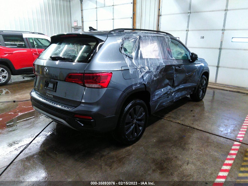 VIN 3VVCX7B21PM322400 2023 VOLKSWAGEN TAOS S