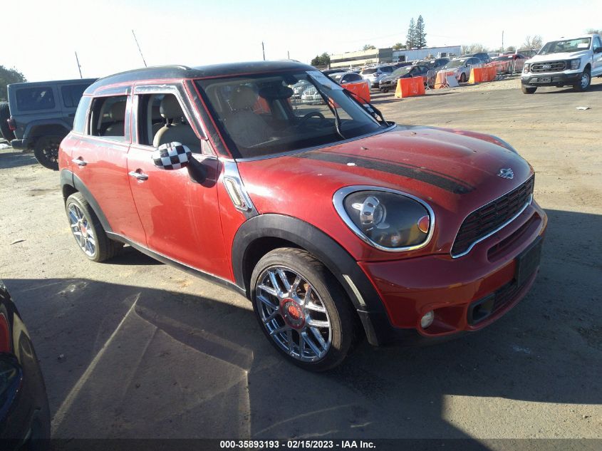 2014 MINI COOPER COUNTRYMAN S - WMWZC3C58EWP28366
