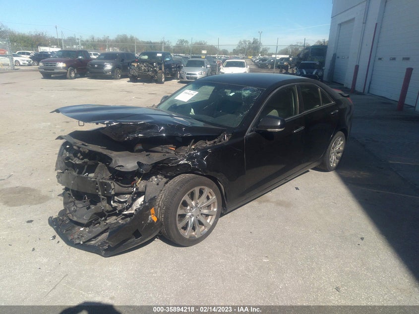 VIN 1G6AB5RX8H0109896 2017 CADILLAC ATS SEDAN LUXURY RWD