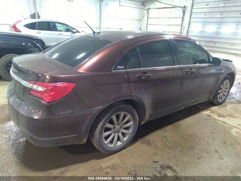 2013 CHRYSLER 200 TOURING - 1C3CCBBG5DN569515